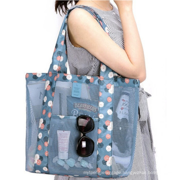 OEM Cheap Handbags Printed Pattern Custom Canvas Tote Beach Bag Handbags Custom Logo Beach Bag